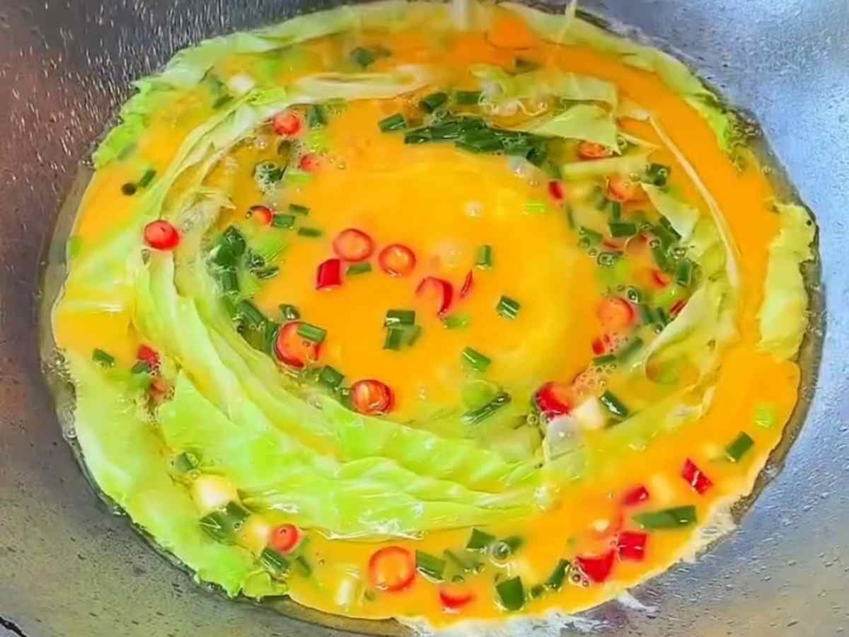 Omelete de Repolho