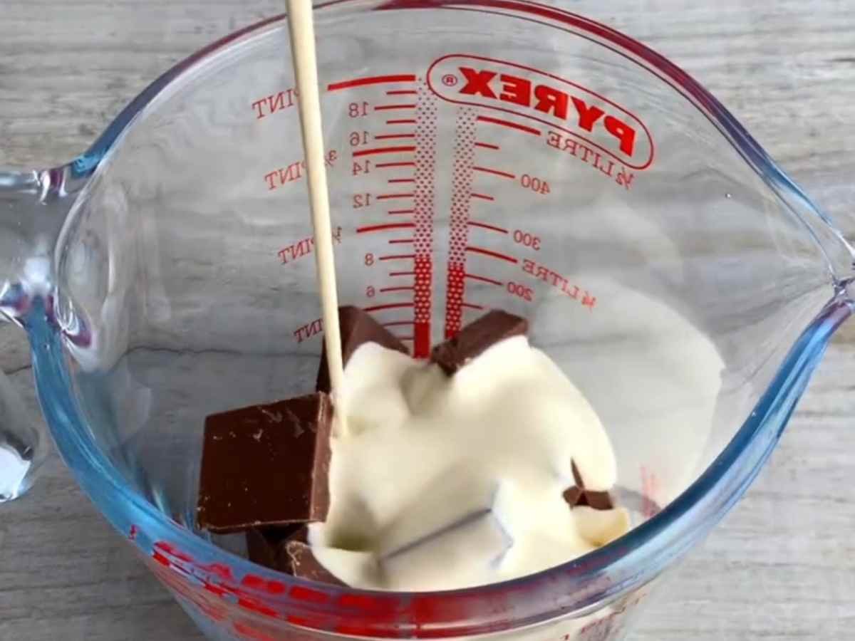 ganache de chocolate