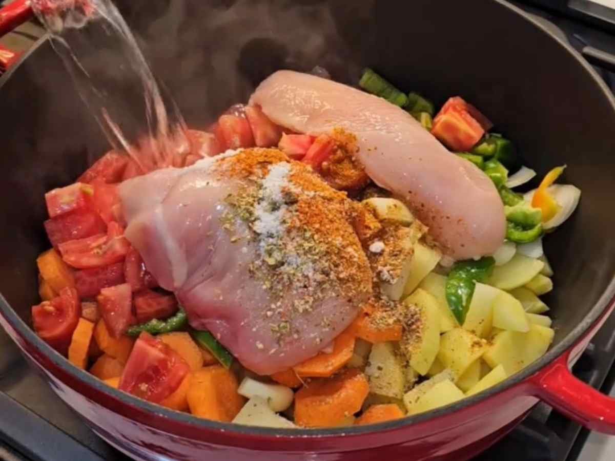 Chega de sopa insossa: o segredo pra Sopa de Legumes com Frango não parecer comida de doente #121 sopa de legumes com frango
