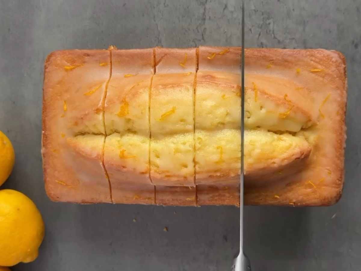 Bolo de Limão Inglês super molhadinho